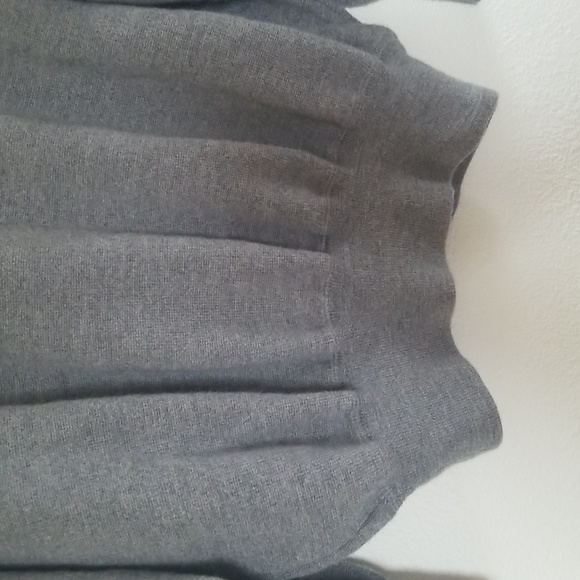 I Levrieri Italian 100% merino wool gray polo sweater XXL - Picture 5 of 9